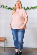 Load image into Gallery viewer, Mauve Tie Back Crinkle Floral Top