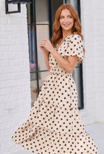 Load image into Gallery viewer, Spotted Something Sweet: Polka Dot Midi Dress