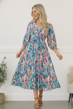 Load image into Gallery viewer, Pop of Paradise Turquoise Dress
