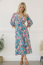 Load image into Gallery viewer, Pop of Paradise Turquoise Dress
