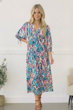 Load image into Gallery viewer, Pop of Paradise Turquoise Dress
