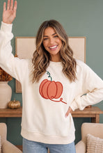 Load image into Gallery viewer, Pumpkin Patch Corded Sweatshirt
