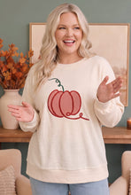 Load image into Gallery viewer, Pumpkin Patch Corded Sweatshirt
