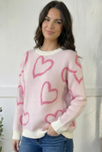 Load image into Gallery viewer, Love Notes Jacquard Sweater
