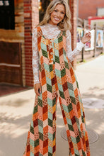 Load image into Gallery viewer, A Cozy Quilt Jumpsuit
