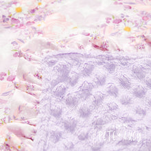 Load image into Gallery viewer, Princess Bouquet Minky Blanket
